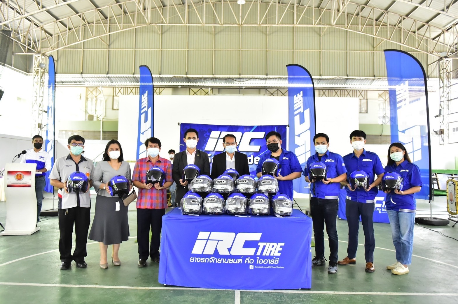 IRC ร่วมกับวิทยาลัยเทคนิคปทุมธานี ดำเนินกิจกรรม "IRC SAFE RIDE"